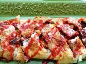 Apple Strudel with Cinnamon Glaze(sugar free)                        