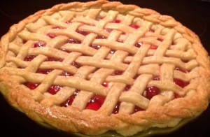 Cherry Cheese Pie                                          