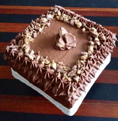 Chocolate Peanut Butter Cup Cake                    