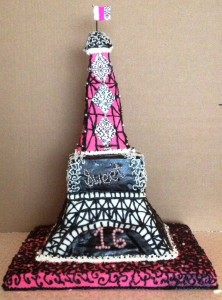 Eiffel Tower Cake                                                                  