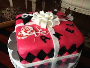 Gift Box Cake