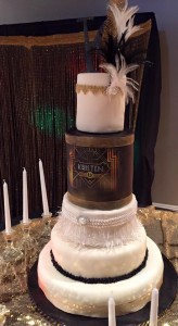 Great Gatsby Red Velvet Cake and Chocolate Cake vanilla Cream                                                