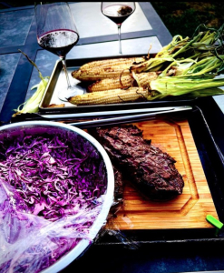 MarinatedFlat-Iron-Steak-Grilled-Chili-Lime-Corn-on-the-cob-and-Spicy-Red-Cabbage-Slaw 