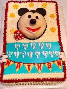 Mickey Mouse Sheet Cake