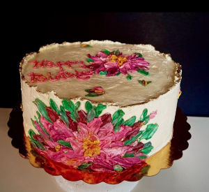 Painted-Lemon-Cake-with-Italian-Buttercream-filled-with-Raspberry-Coulis 