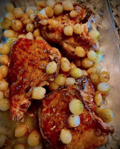 Pork-Chops-with-Creamy-Pearl-Onions- 