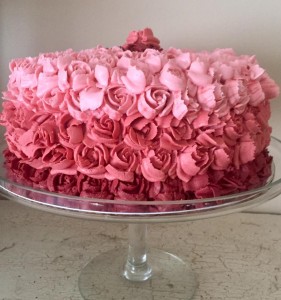 Raspberry Cream Ombré