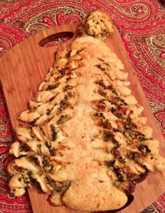 Spinach Caramelized Onion Bread