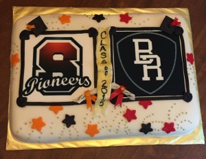 Split Graduation Cake! Dairy Free!                                                                  