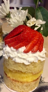 Strawberry Shortcake with Lemon Curd