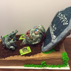 Zombie Gamer Cake                                     